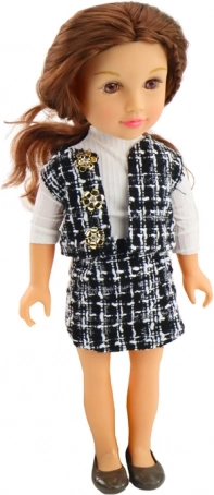 Stijlvolle geruite outfit