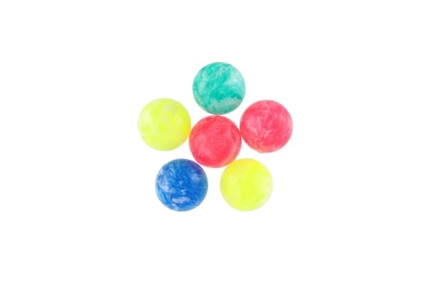 Marbled Bouncing Balls Set - 6 Pieces