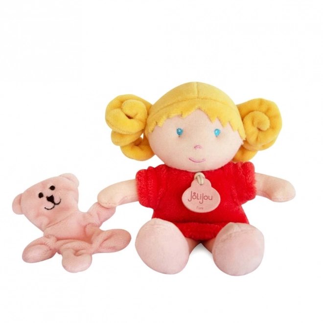 Doudou Jolijou Doll Miss Coral 21 cm