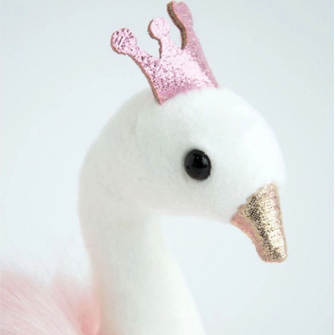 Keychain Pink Swan by Doudou et Compagnie