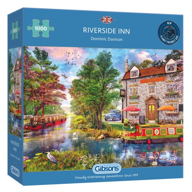 Gibsons Puzzle Hotel Riverside Inn 1000 Pieces