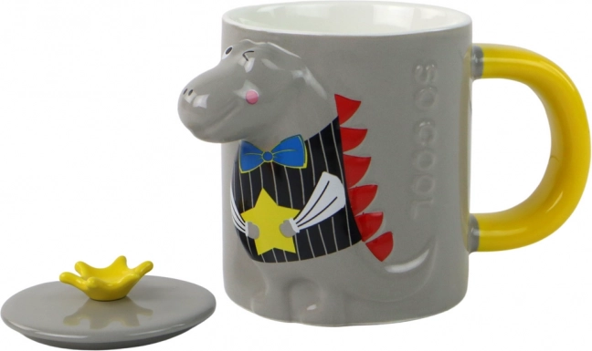 Playful 3D dinosaur design