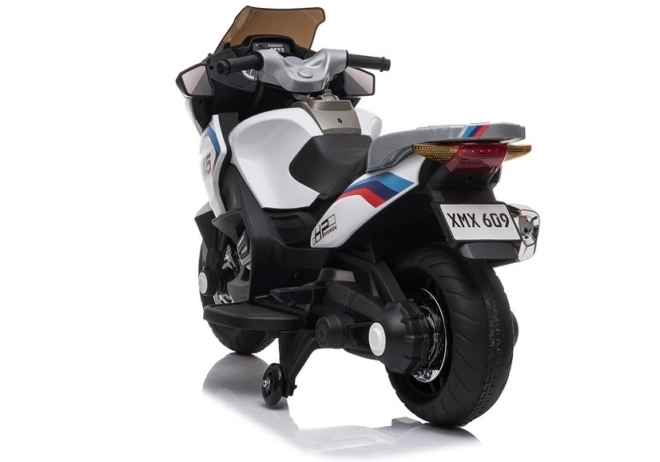 Dětská akumulátorová motorka XMX609 bílá