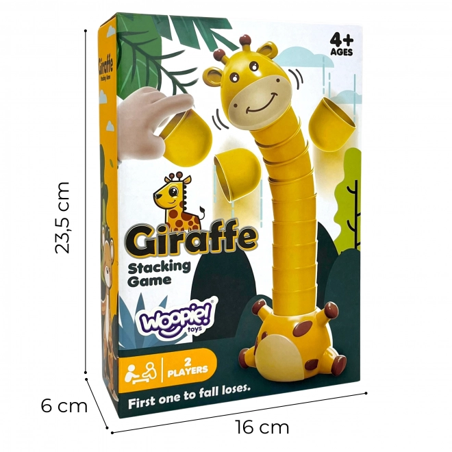 Ügyességi játék zsiráf poharak