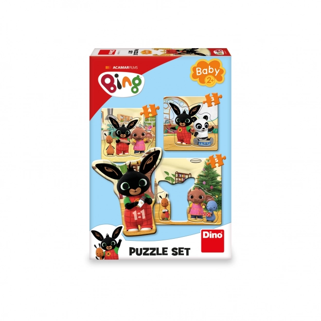 Dino Baby Puzzle BING and Friends 3 in 1