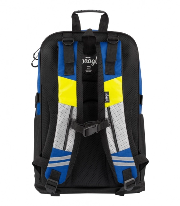 School Backpack Cubic Neon