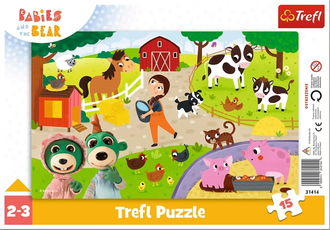 Trefl Children's Farm Puzzle