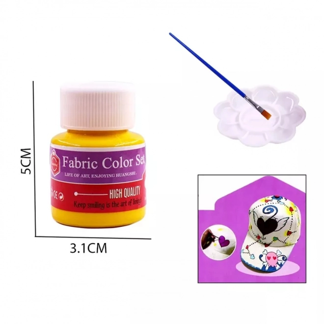 Fabric Paint Set for Clothes, Shoes, and Accessories