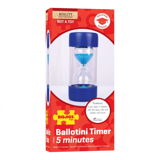 Bigjigs Toys 5 Minute Sand Timer