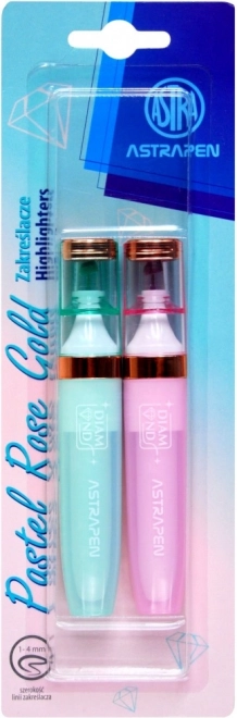 Astra pastel highlighters set