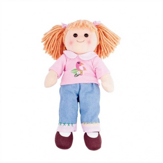 Fabric Doll Molly 38 cm by Bigjigs Toys