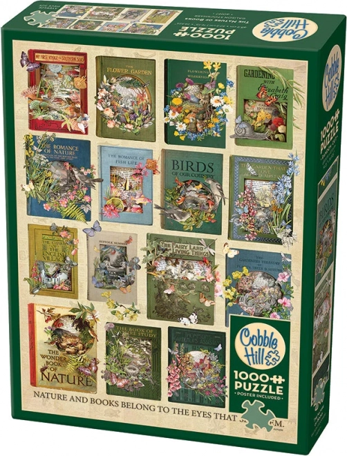 Cobble Hill Nature in Books Puzzle 1000 Pieces