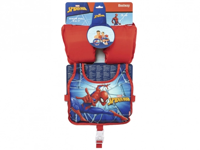 Swimming Vest with Arm Bands Spider-Man Ages 3-6