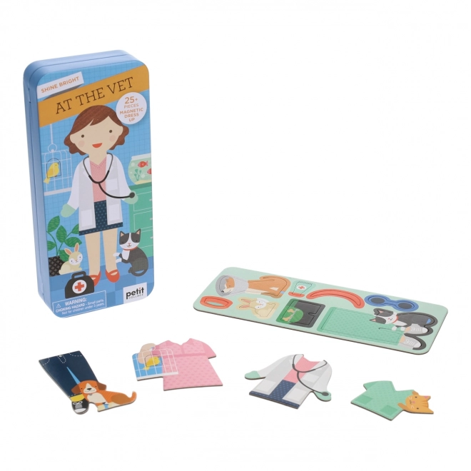 Magnetic Puzzle Veterinarian Set