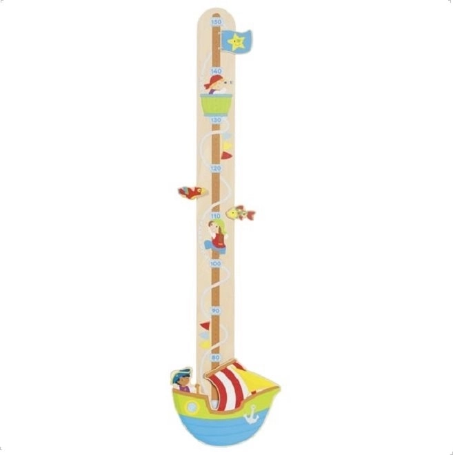 Wooden Growth Chart Pirates GOKI