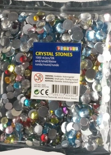 Colorful Craft Stones - 1000 Pieces