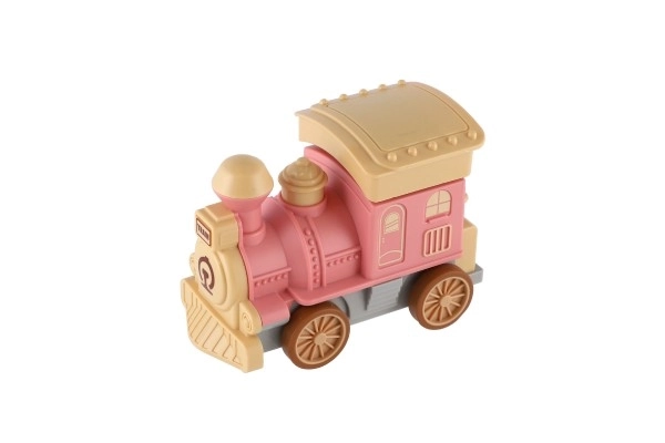 Colorful Friction Train Toy