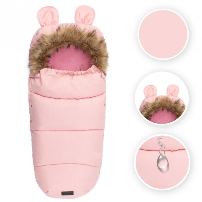 Winter Baby Sleeping Bag Momi Pink