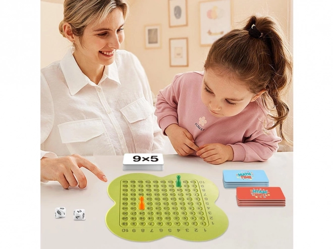 Educational Math Multiplication Board Game