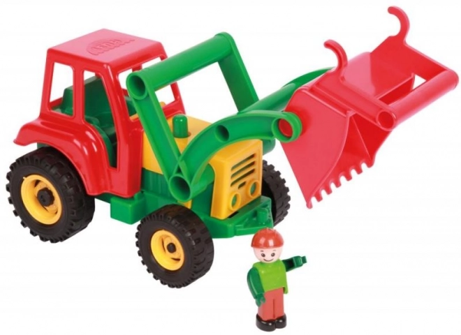 Active Tractor with Bucket