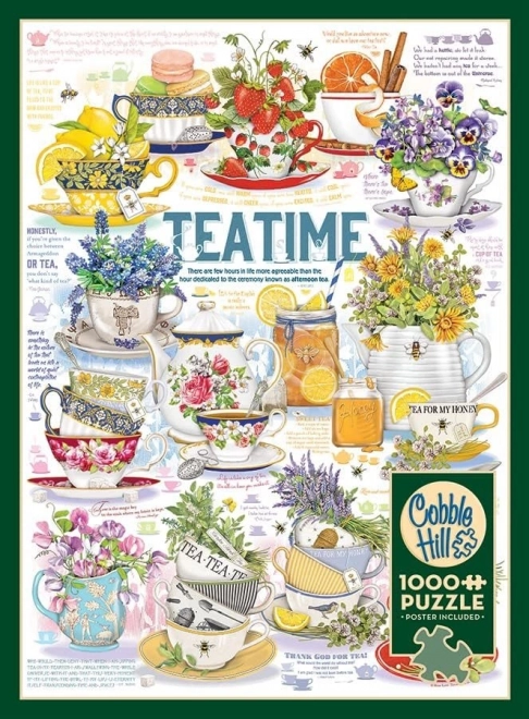 Cobble Hill Tea Time Puzzle 1000 Pieces