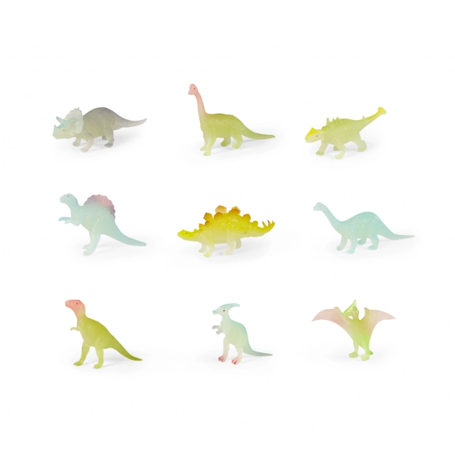 Glow in the Dark Dinosaur Figurines Set