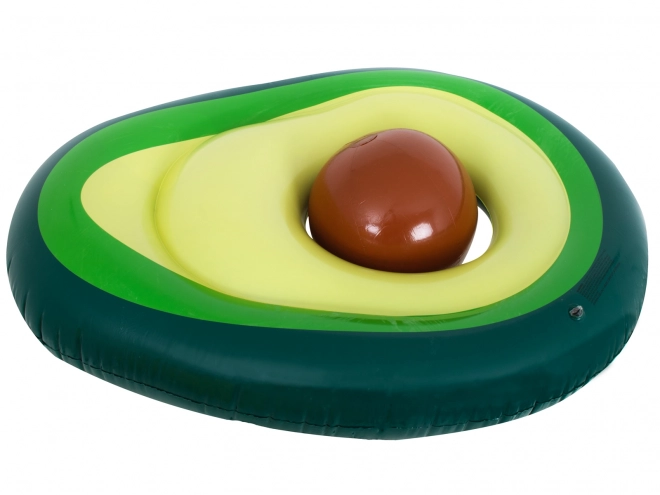 Inflatable Avocado Swim Mattress with Seed Ball XL