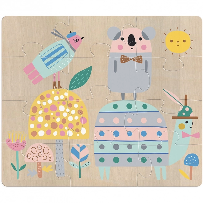 Wooden Story Puzzle by Suzy Ultman