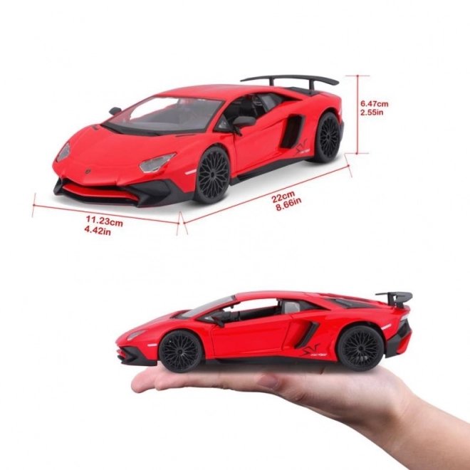 Lamborghini Aventador Diecast Model Car