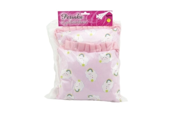 Doll Bedding Set with Pillow and Mat