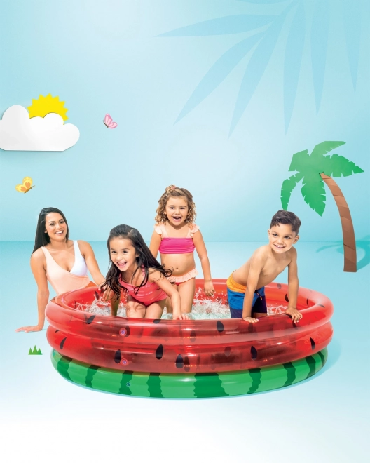 Inflatable Pool for Kids Watermelon INTEX