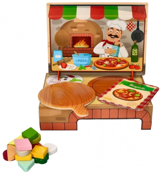 Wooden Pizzeria Set