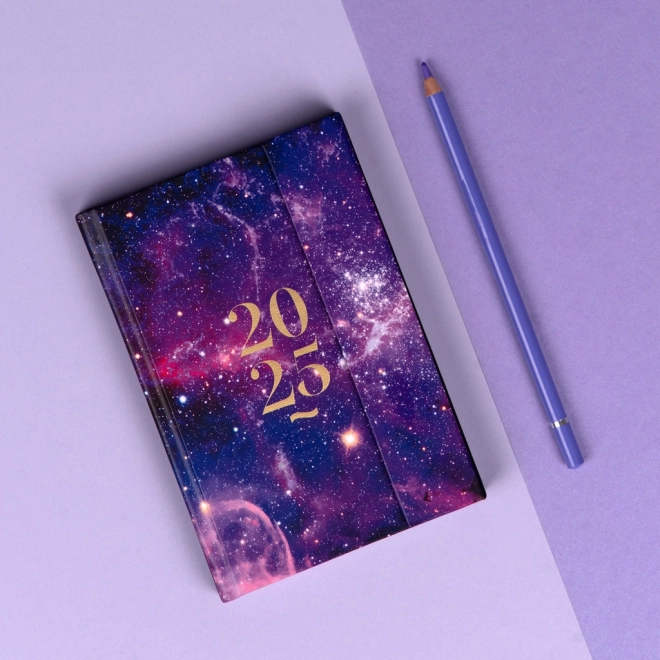 Weekly Magnetic Planner Galaxy 2025