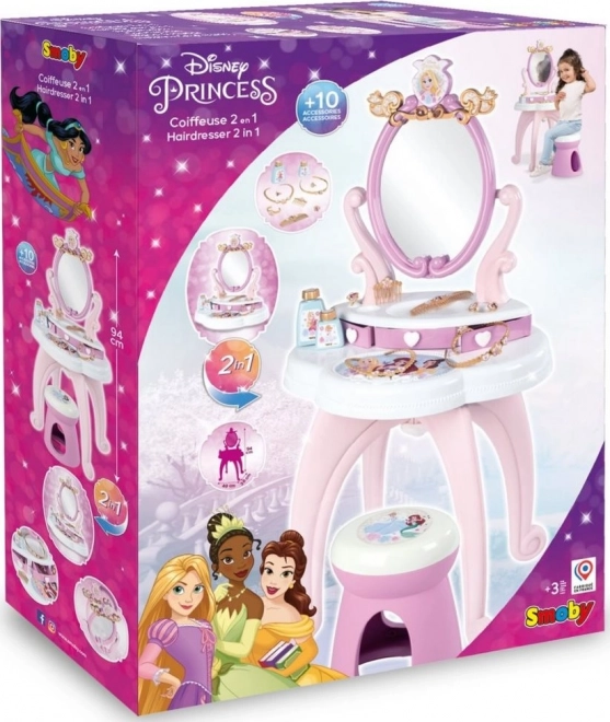 Disney Princess Vanity Table with Stool