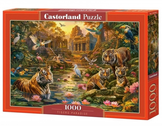 Tigers Paradise 1000 Piece Puzzle