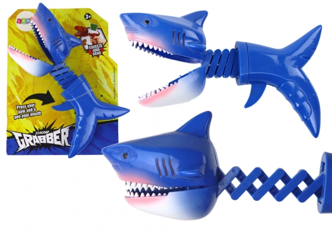 Shark Grabber Toy with Spring Mechanism