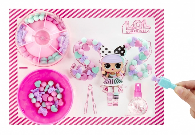 Doll L.O.L. Surprise Hair Beads Tots - pack of 12 pieces