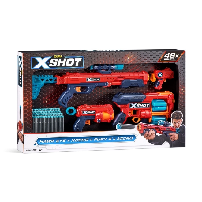 48 foam darts included