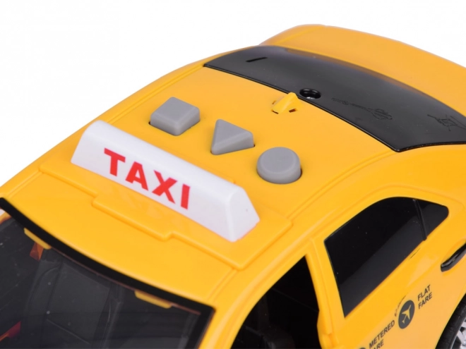 Interactive Taxi Toy with Light and Sound