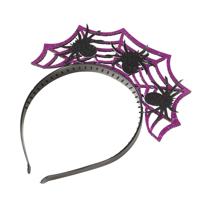 Halloween Headband with Spiders