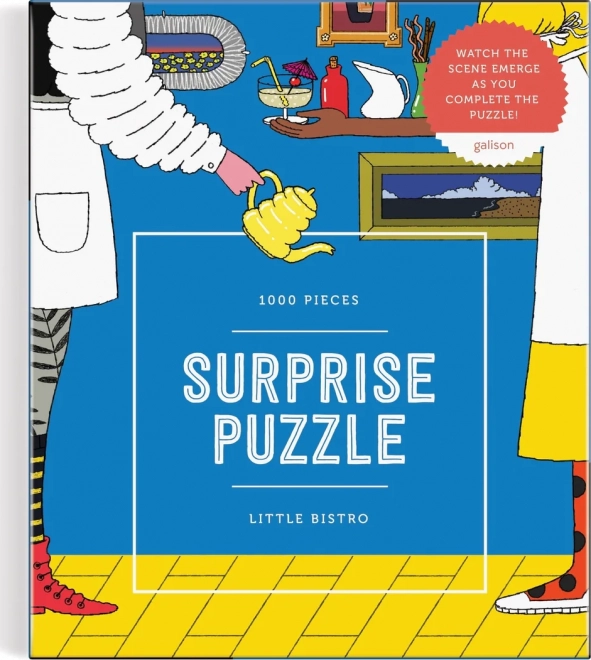 GALISON Surprise puzzle Small bistro 1000 pieces