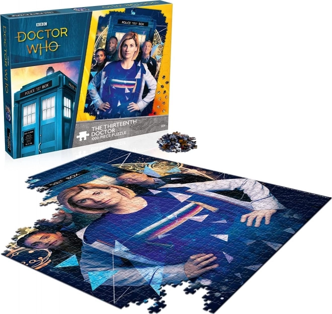 Winning Moves Puzzle Doctor Who: The Thirteenth Doctor Present 1000 Pieces