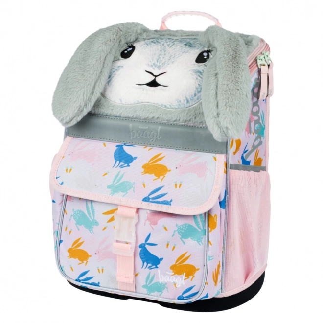 Zippy Bunny School Set: Backpack, Pencil Case, and Shoe Bag