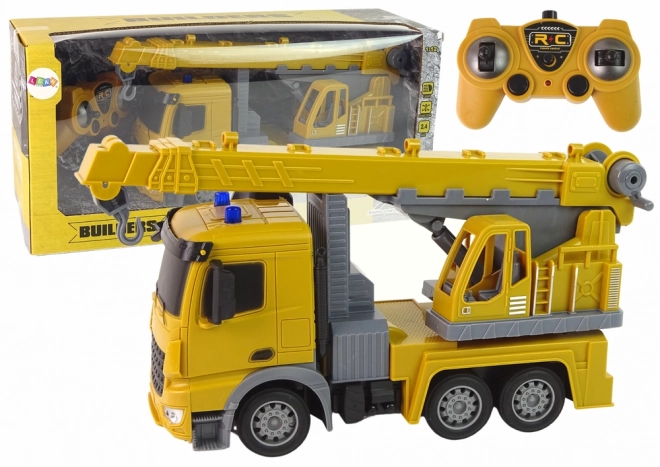 Remote Controlled Construction Crane Toy