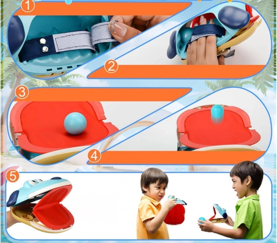 Set for sports - Dog Shot skill game with 4 balls