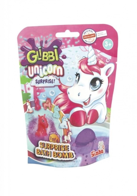 Glibbi Unicorn Surprise Bath Bomb