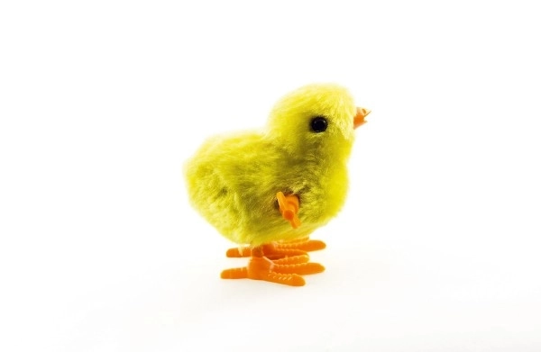 Wind-up Plush Chick Toy