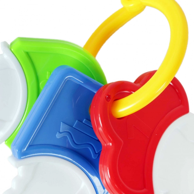 Colorful Baby Rattle and Teether Keys