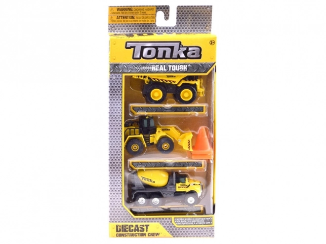 Construction Machines Tonka Vehicles Set