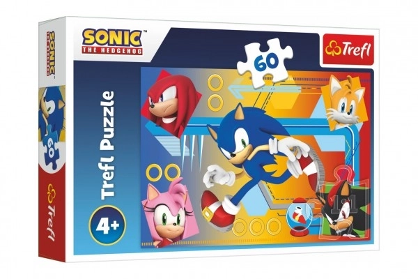 Sonic Action 60-Piece Puzzle